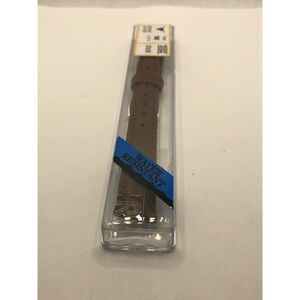 Hadley Roma Watch Band Replacement 2 piece Brown Leather In Box LS714 PY14